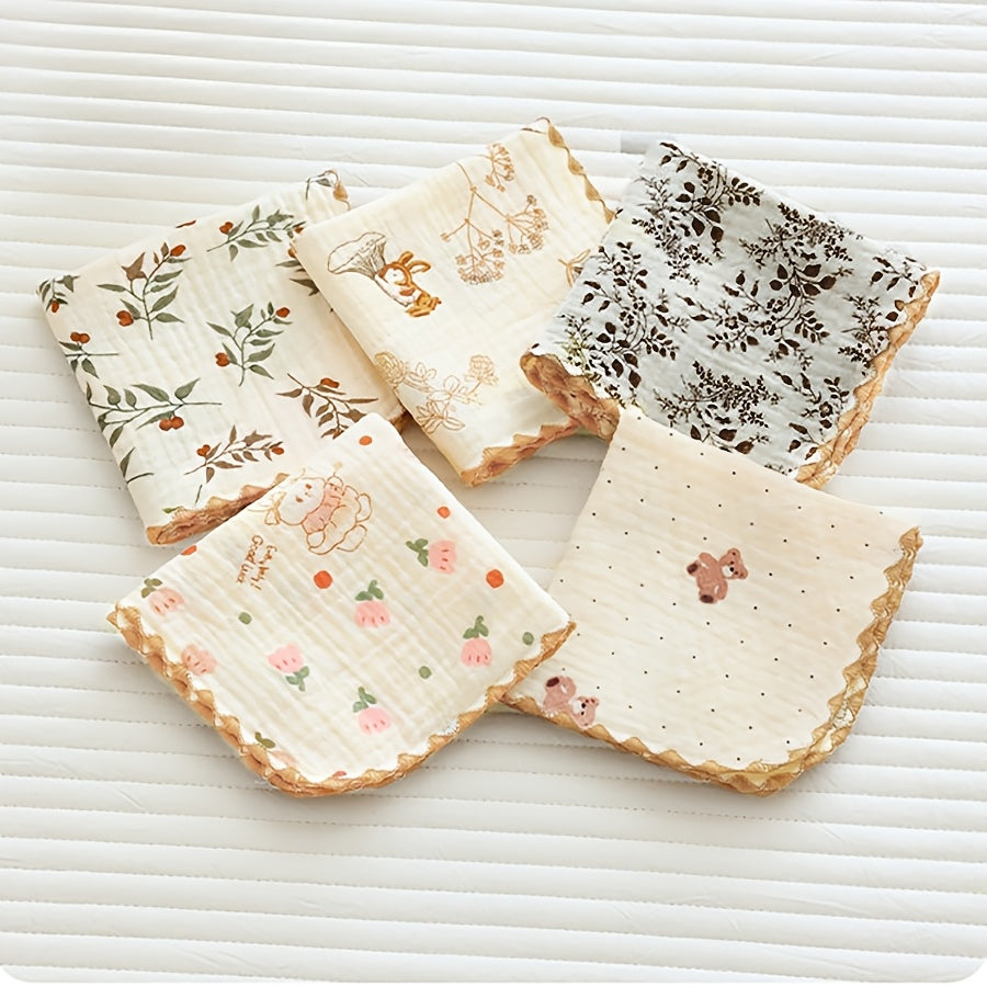 Serviettes, 23.98 X 23.98 cm, Tissu Doux et Confortable — Monptitlou Image