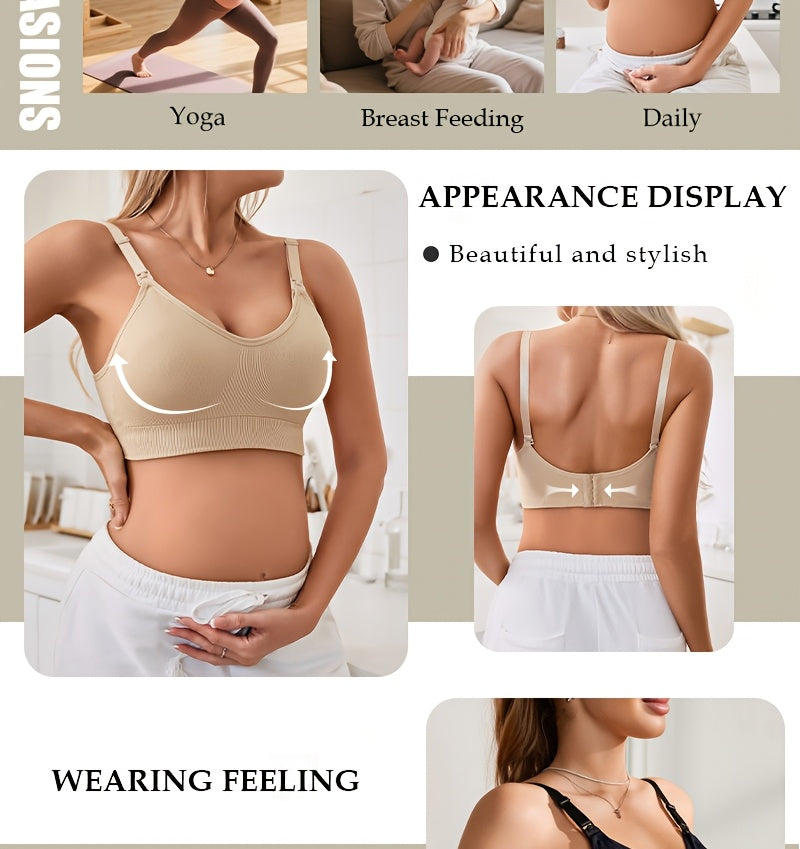Soutien-gorge d'allaitement séduisant à fermeture avant — Monptitlou