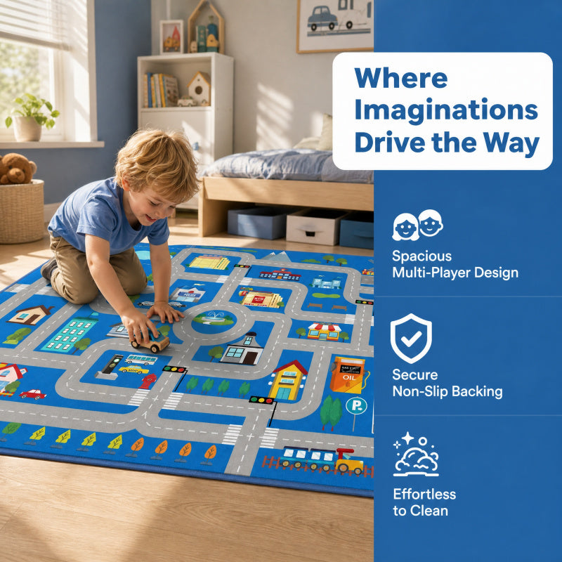 950G/M2 Tapis en Velours 0.6Cm avec Support en Silicone — Monptitlou