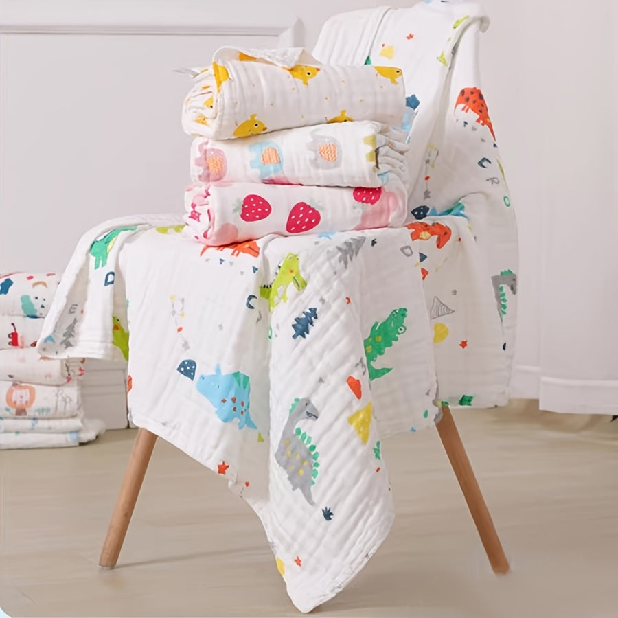 Serviette de bain 1 pièce pour enfant avec motif de dessin animé — Monptitlou Image
