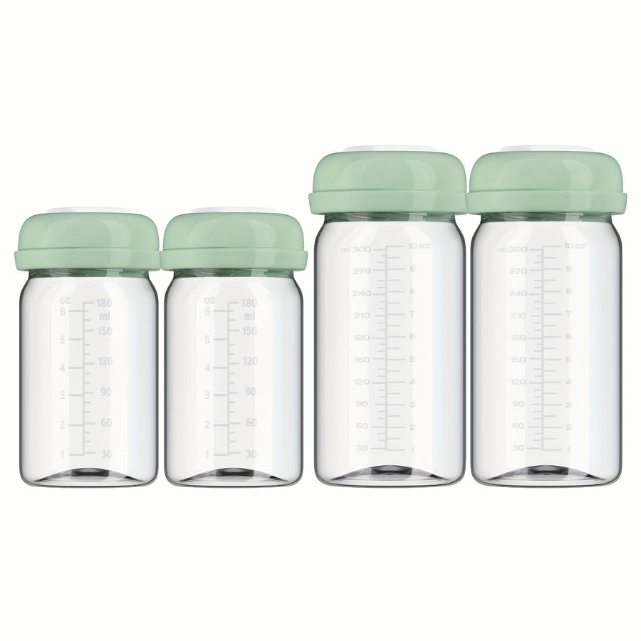 Collection de Bouteilles de Stockage de Lait Maternel — Monptitlou