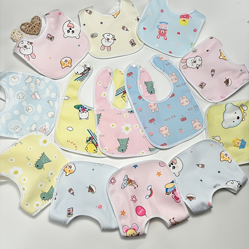 /6pcs Bavoirs en Velours Cristal pour Enfants Styles Aléatoires — Monptitlou