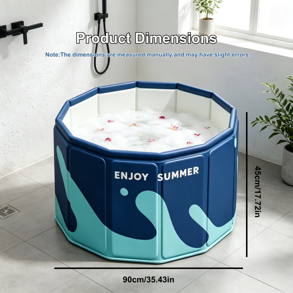 Baignoire spacieuse de grande taille 35,43 pouces — Monptitlou