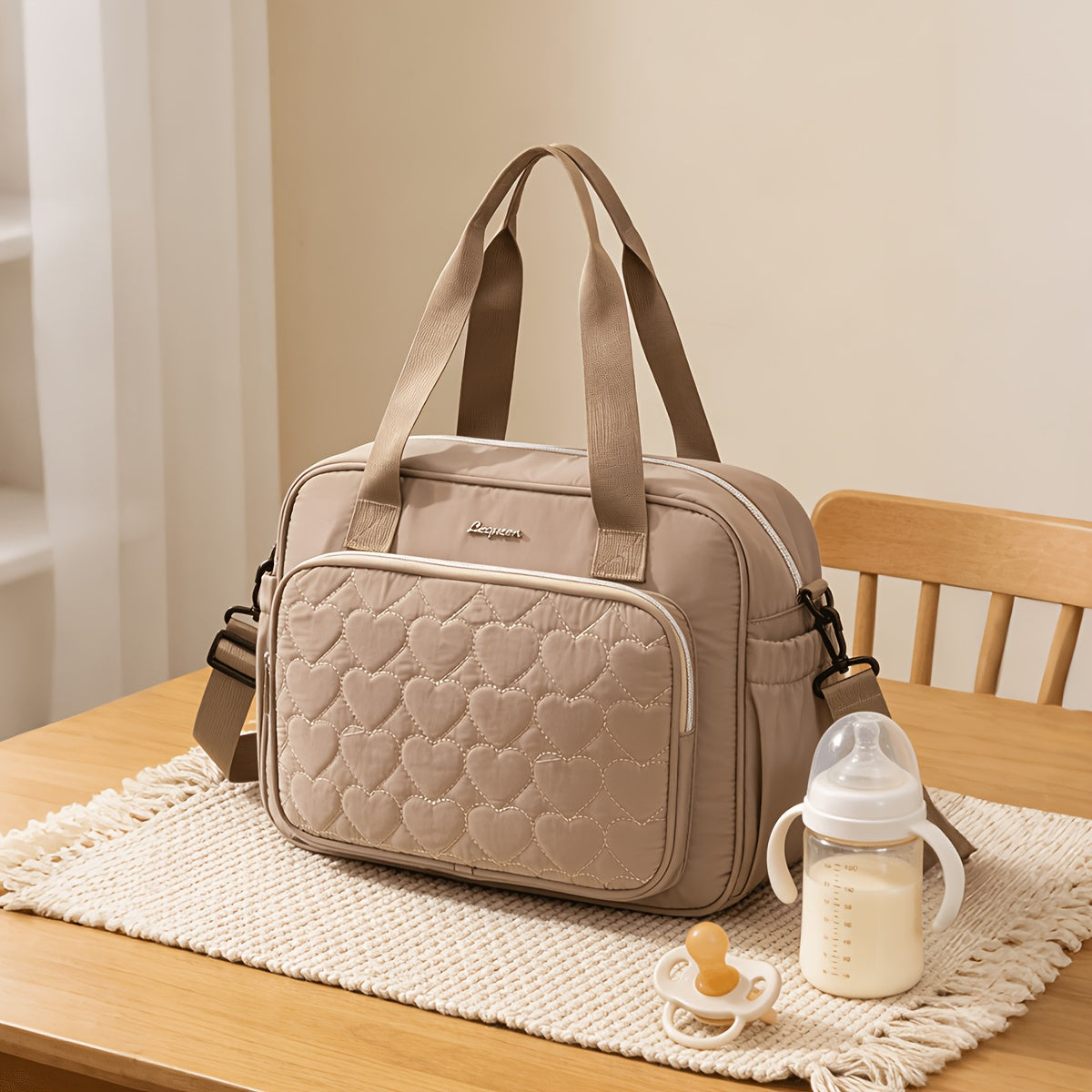 Sac Parental en Tissu Oxford — Monptitlou Image
