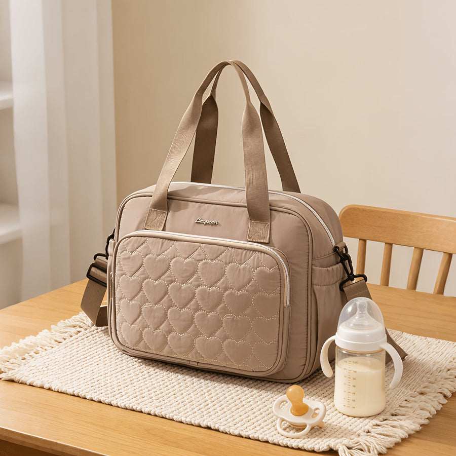Sac Parental en Tissu Oxford — Monptitlou