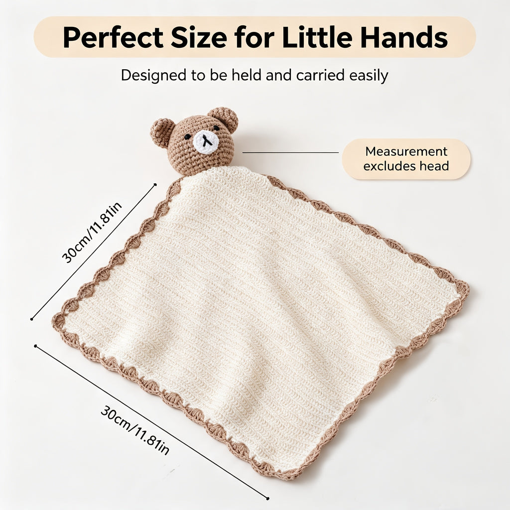 Serviette pour bébé avec motif de dessin animé apaisant — Monptitlou