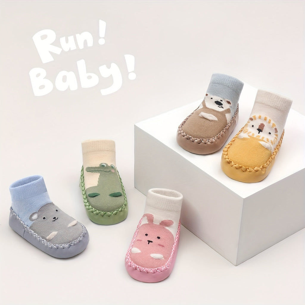 [Chaussettes Anti-Dérapantes] 1 Paire de Chaussettes et Chaussures pour — Monptitlou