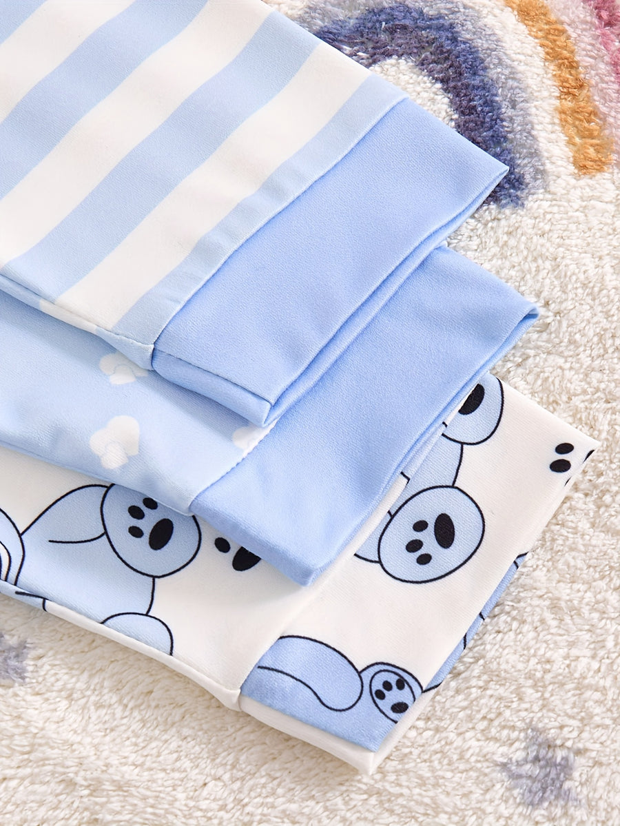 Ensemble pyjama pour bébé garçon, 3 pièces — Monptitlou