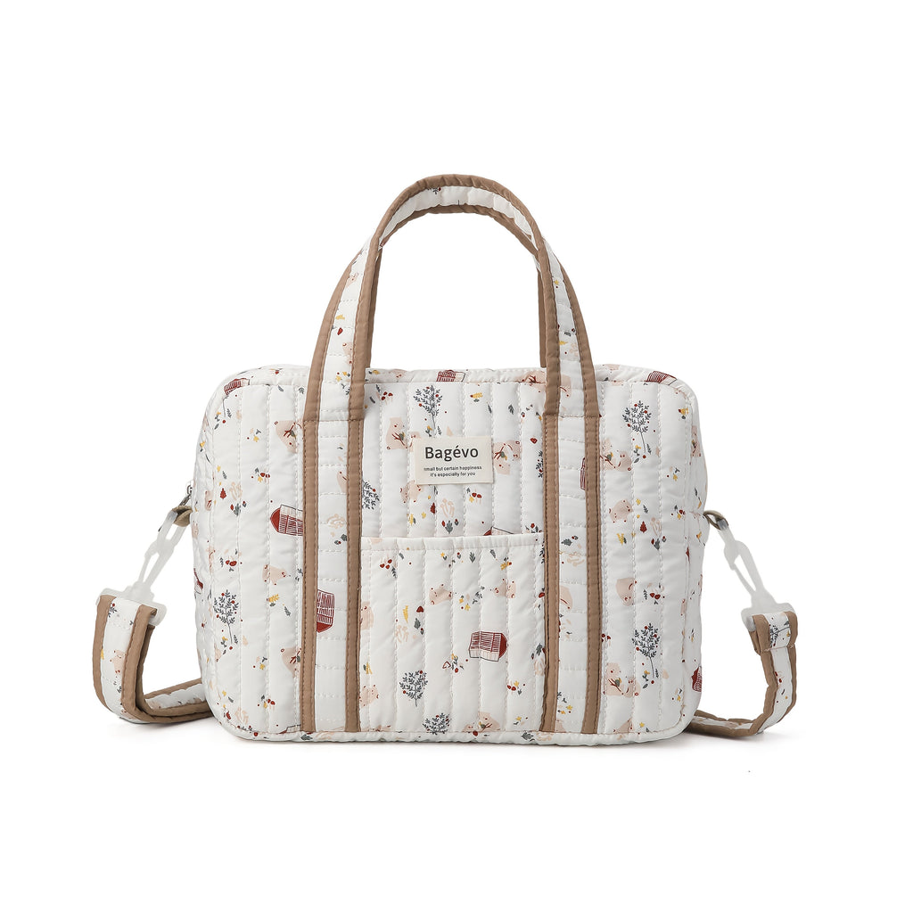 Sac Maman Matelassé Grande Capacité — Monptitlou