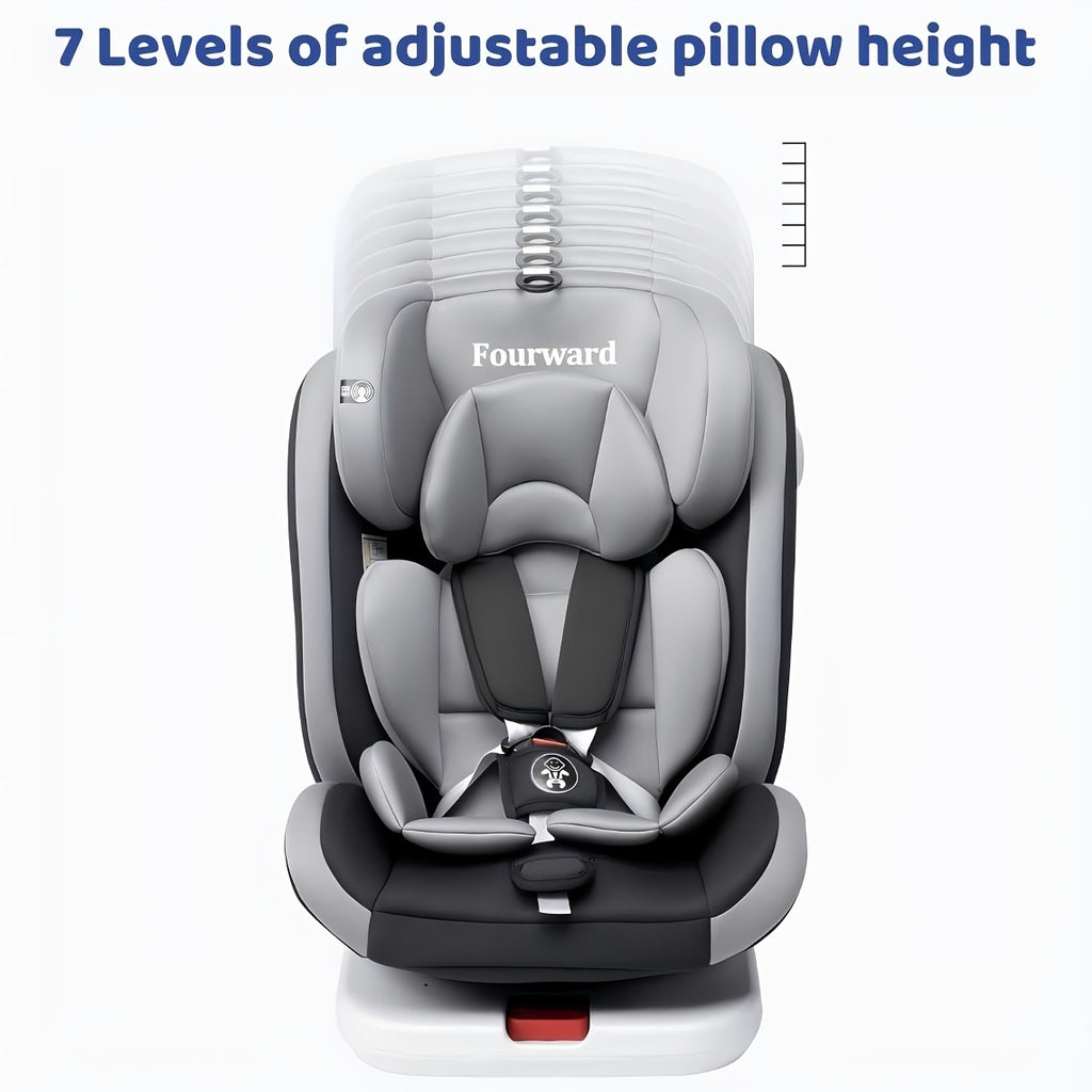 Siège auto bébé ISOFIX, siège enfant rotatif à 360° (9-36 kg / 0-12 — Monptitlou