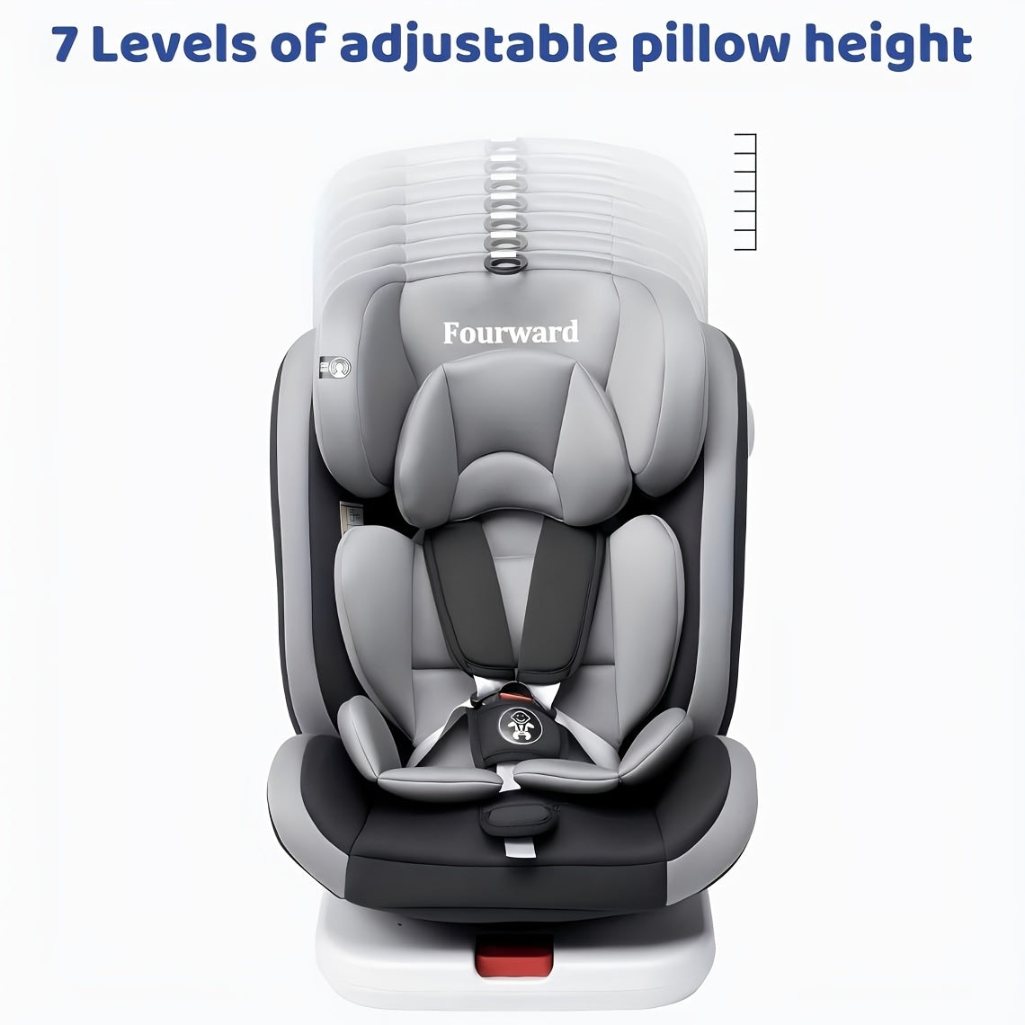Siège auto bébé ISOFIX, siège enfant rotatif à 360° (9-36 kg / 0-12 — Monptitlou Image