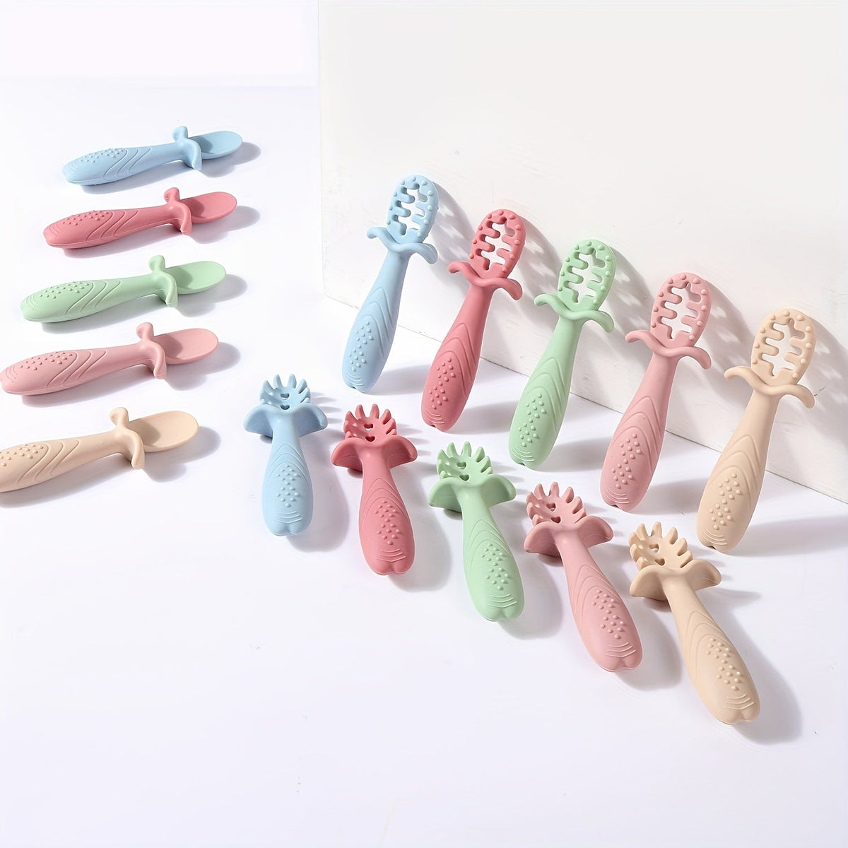 [Set de cuillères pastel] Lot de 3 Cuillères — Monptitlou Image