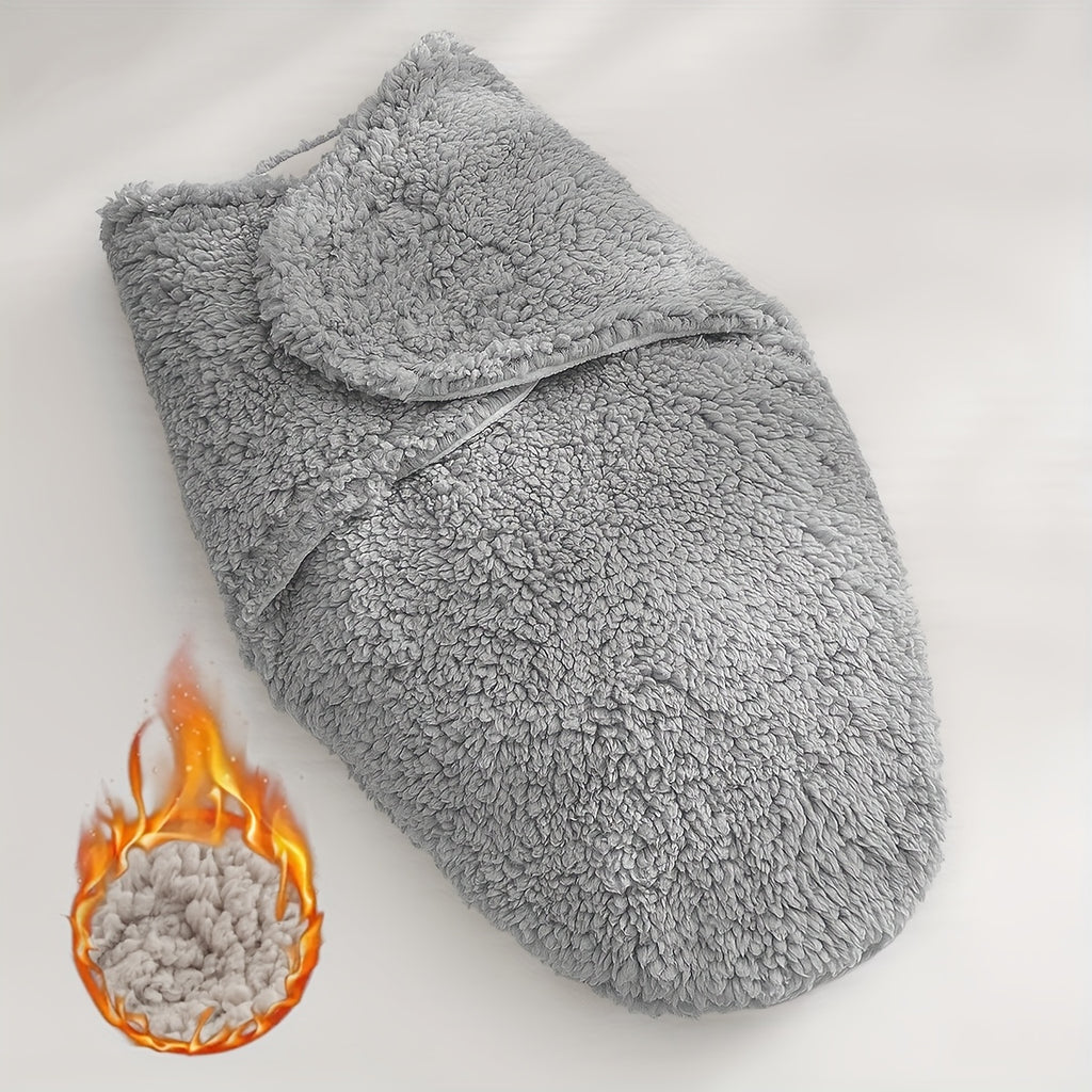 Couverture d'emmaillotage pour bébé, Enveloppement épais d'automne — Monptitlou
