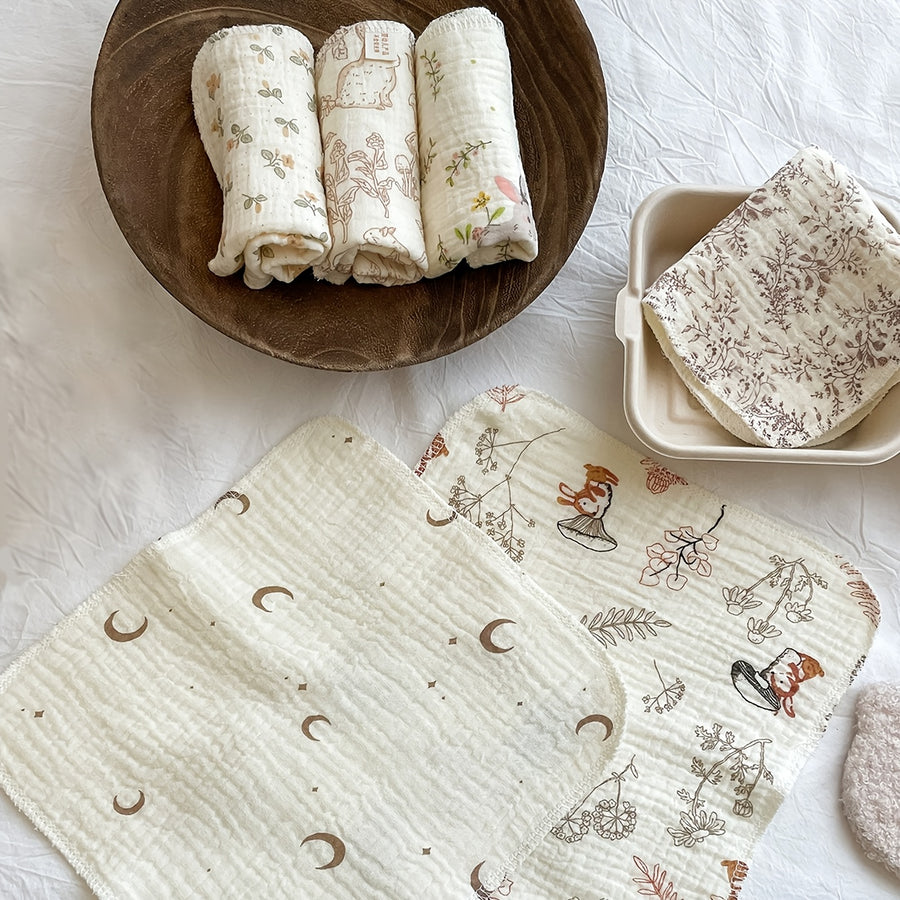 Serviettes Ultra-Douces, Style Fin Prêt-à-Porter Printemps Été — Monptitlou