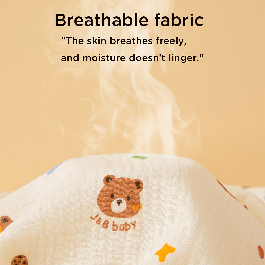 Bande de couchage double épaisseur en gaze pour bébé — Monptitlou