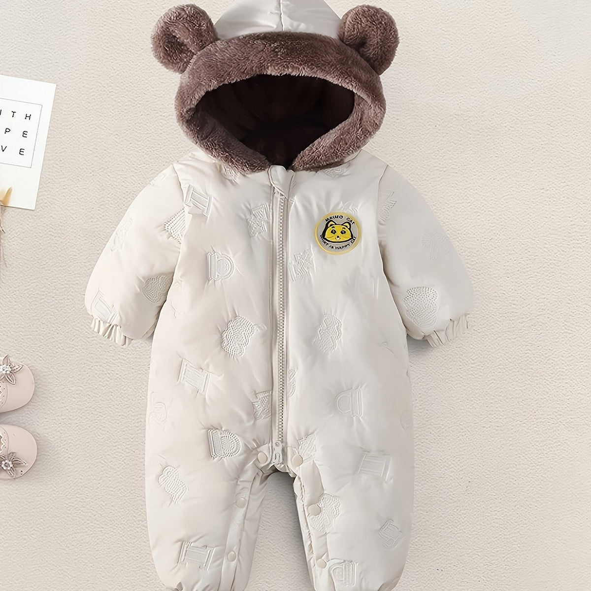 Barboteuse d'hiver pour fille — Monptitlou Image