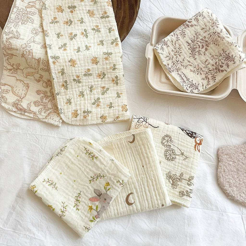 Serviettes Ultra-Douces, Style Fin Prêt-à-Porter Printemps Été — Monptitlou