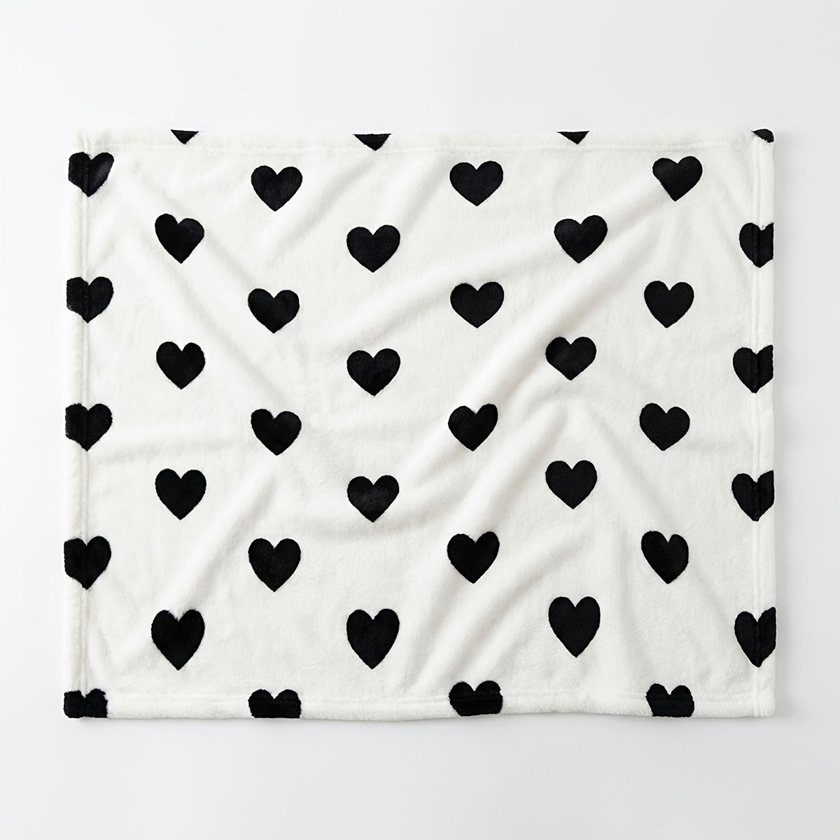 1 couverture pour bébé à motif de cœur — Monptitlou Image