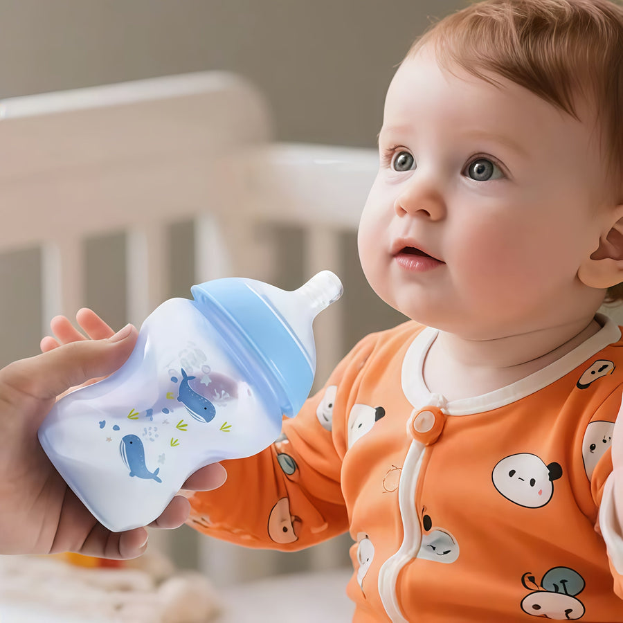 Biberons neufs pour bébés, sensation d'allaitement doux pour — Monptitlou