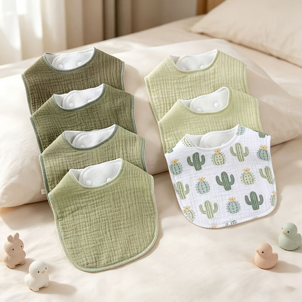 Bavoirs en pur coton pour enfants — Monptitlou