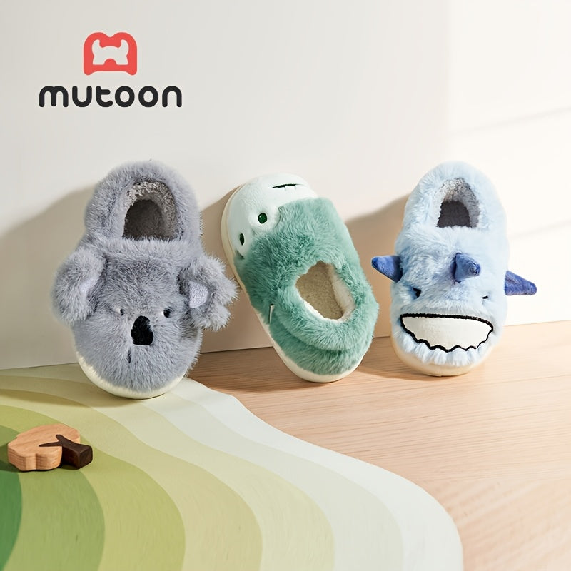 Chaussons en peluche dessin animé pour filles Mutoon