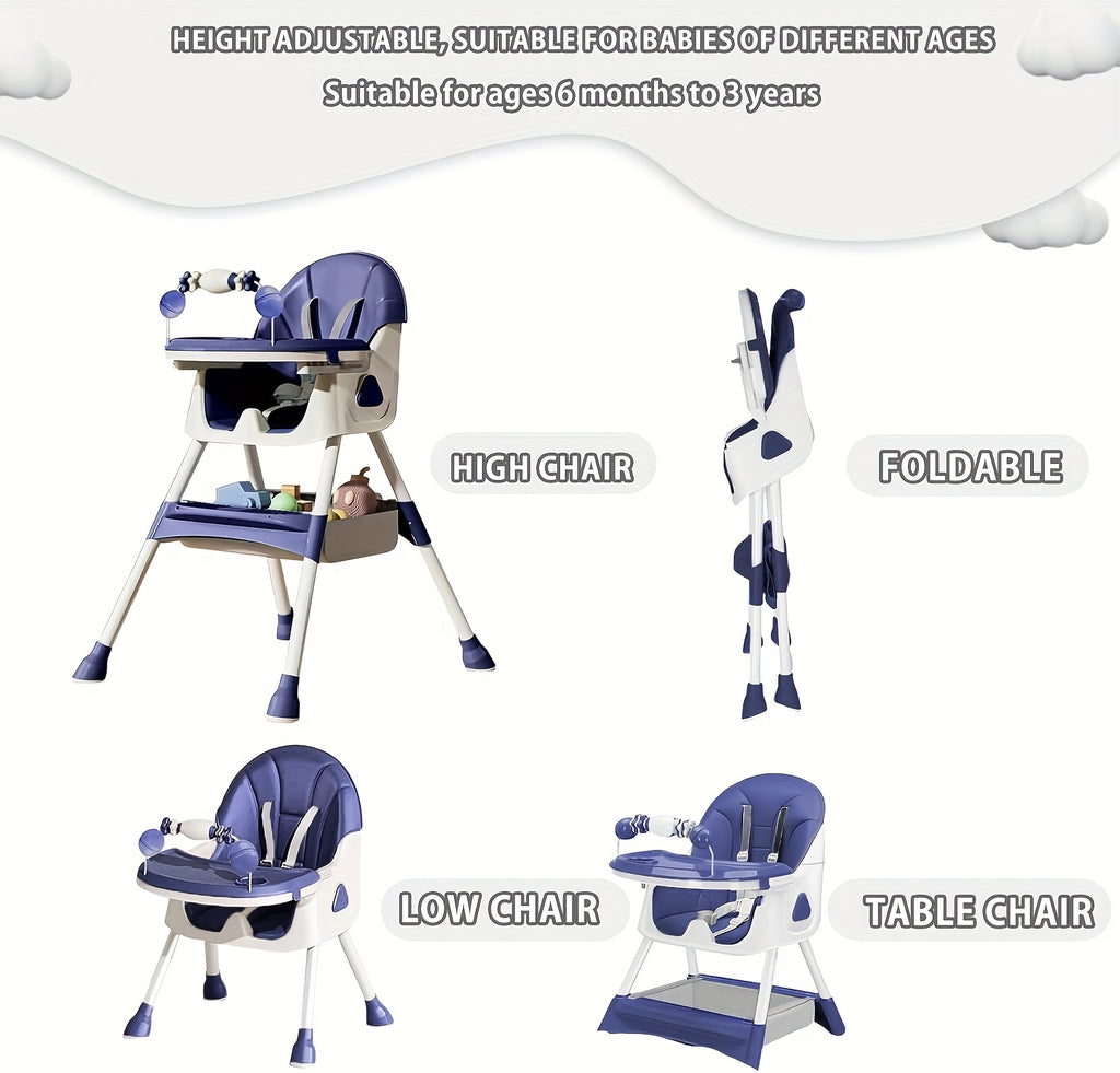 Chaise haute multifonctionnelle pour tout-petits — Monptitlou