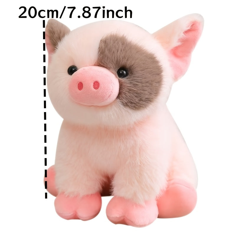 Jouet animal en peluche cochon de dessin animé, Jouet en peluche cochon — Monptitlou
