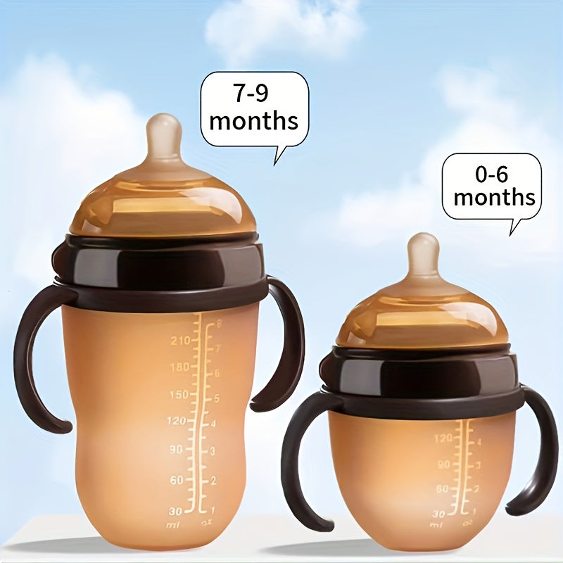 Biberon en Silicone pour Bébé, 150ml/250ml, Biberon pour Lait et Eau — Monptitlou