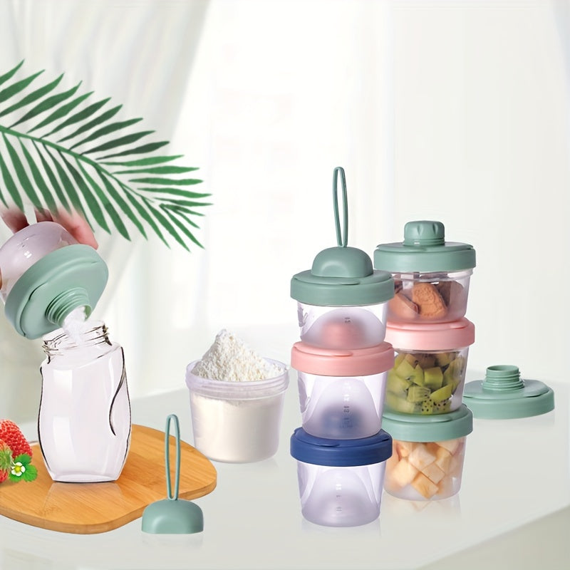 Distributeur de poudre de lait pour voyage, boîte de conservation alimentaire à 3 couches pour collations, contenant ant
