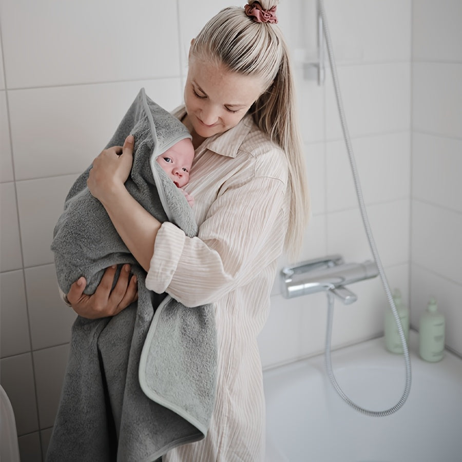 Serviette de Bain à Capuche pour Enfants, Cape de Bain — Monptitlou