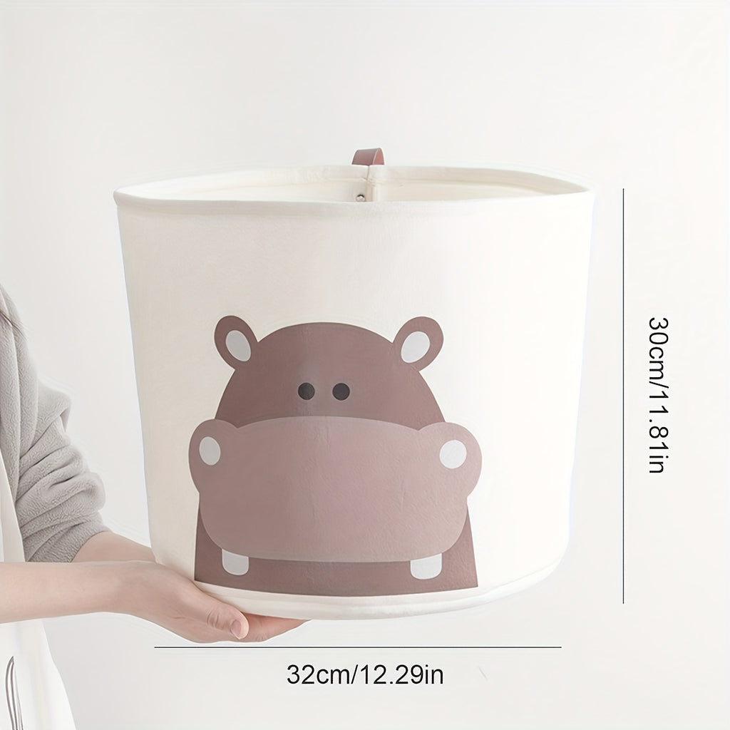 Panier de rangement pour couches avec motif d'animaux mignons — Monptitlou
