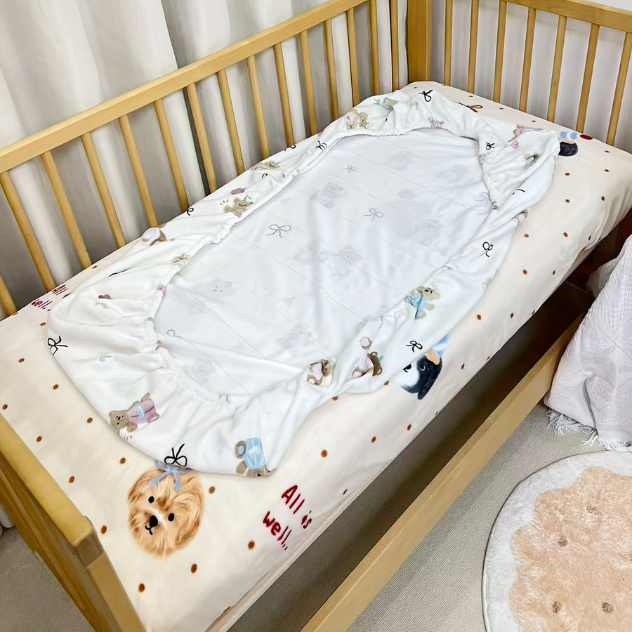 Drap-housse en peluche, couvre-matelas épais, photo 15