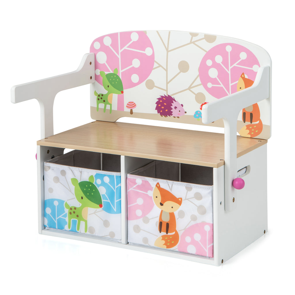 Ensemble table et chaises 3 en 1 pour enfants — Monptitlou