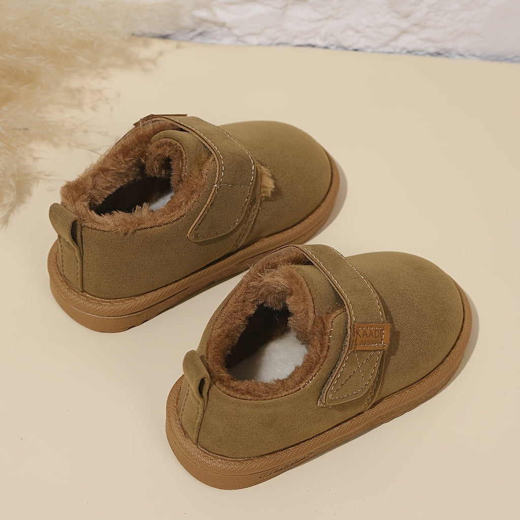 Chaussures Antidérapantes en Molleton pour Tout-Petits — Monptitlou