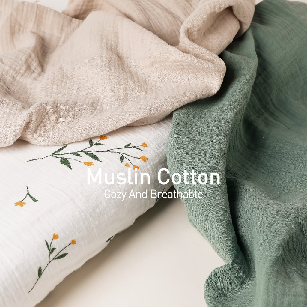 Parure de drap-housse 3 pièces 100 % coton pour lit bébé — Monptitlou