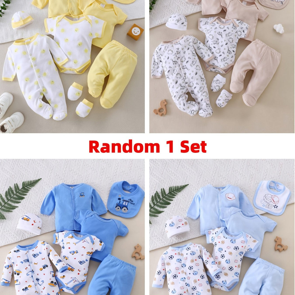 Assorties pour nouveau-nés garçons et filles : cardigan manches — Monptitlou Image