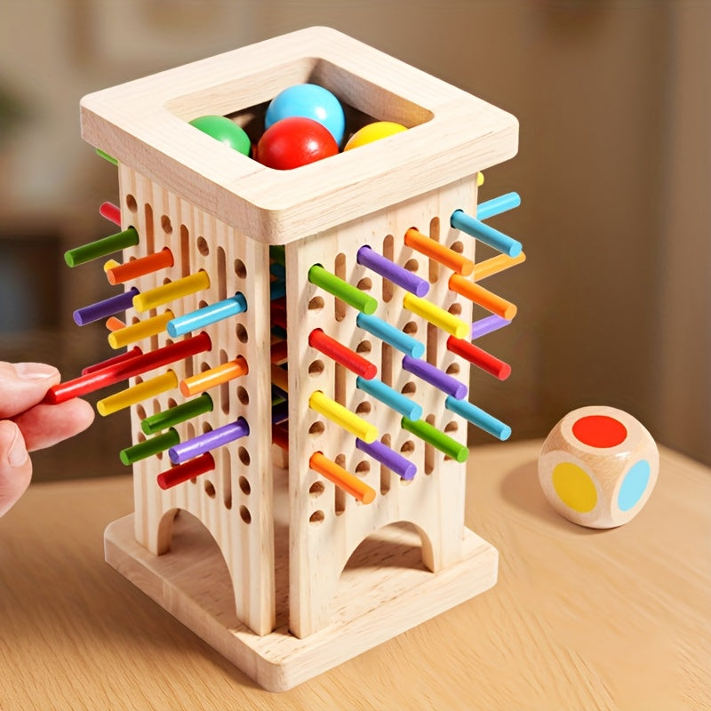 Jouets éducatifs en bois, jeux de société interactifs pour plusieurs, photo 18