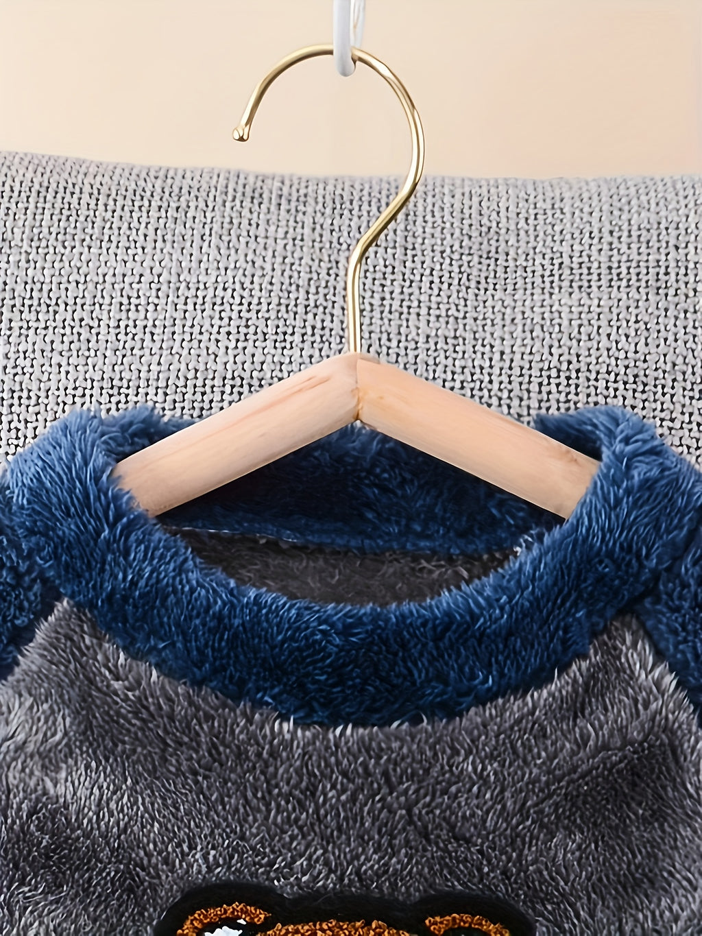 Ensembles polaires réversibles pour garçons, automne hiver — Monptitlou