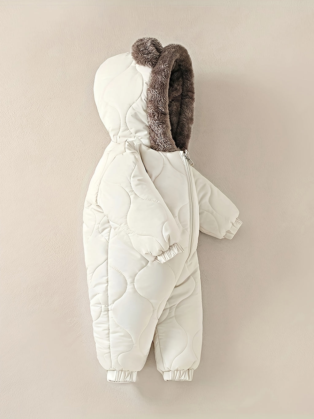 Combinaison d'Hiver Doublée Polaire Unisexe à Capuche, photo 13