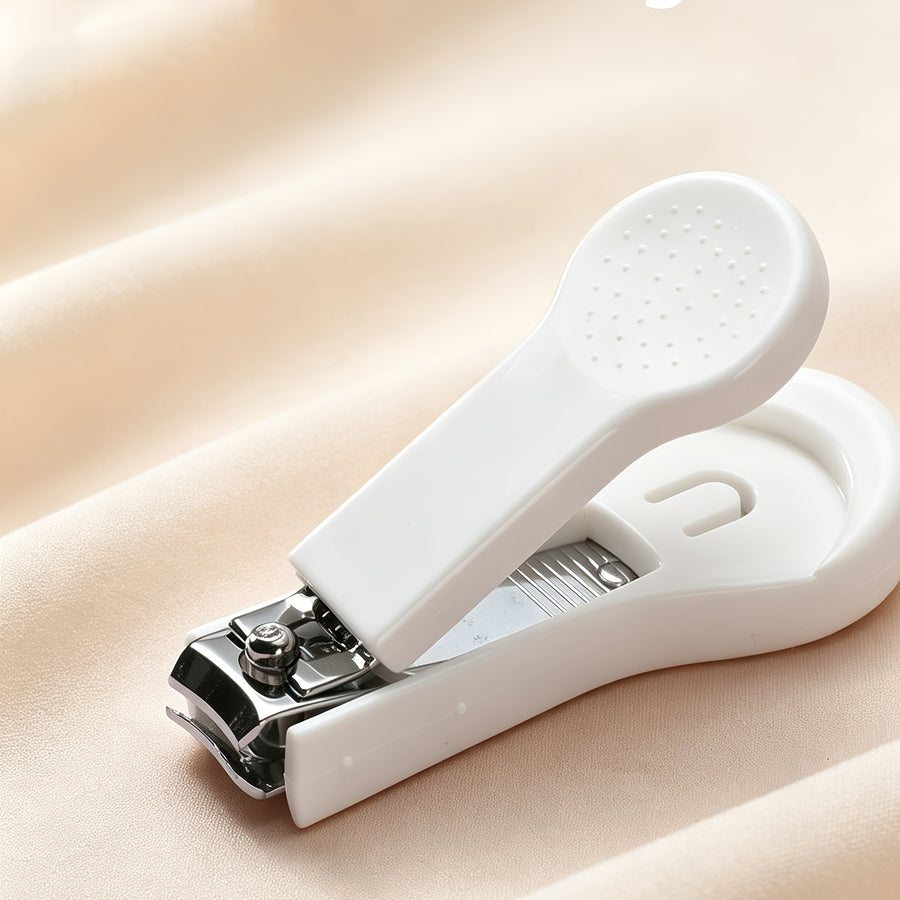 Set de soins 9 pièces blanc avec trousse portable grise — Monptitlou