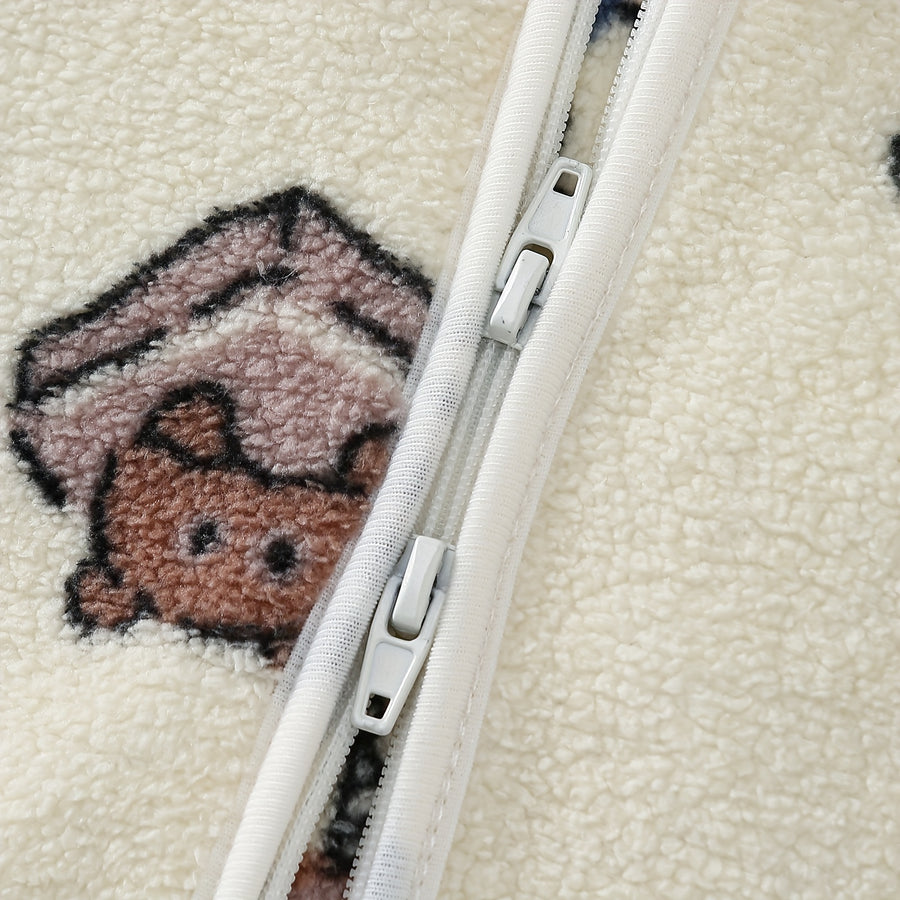 Cadeau de baptême et robe pour poupée bébé chiot Manches longues en — Monptitlou