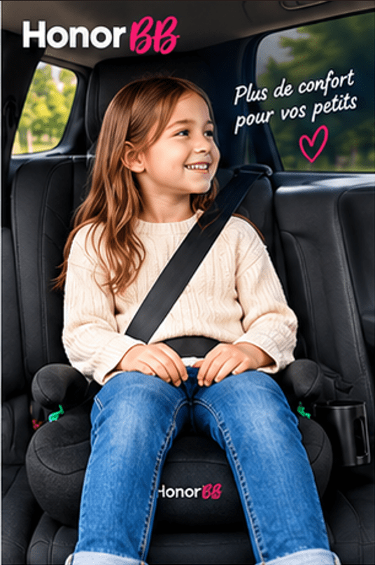 HonorBB Rehausseur I-Size ISOFIX Cosyfix R129 – Sécurité et confort