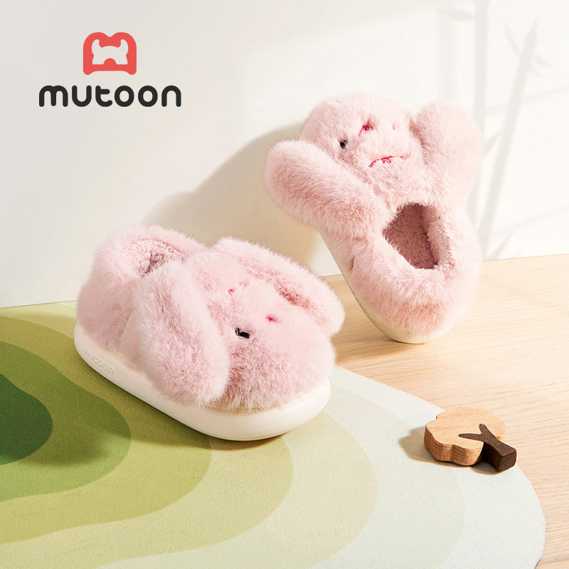 Chaussons en peluche dessin animé pour filles Mutoon — Monptitlou