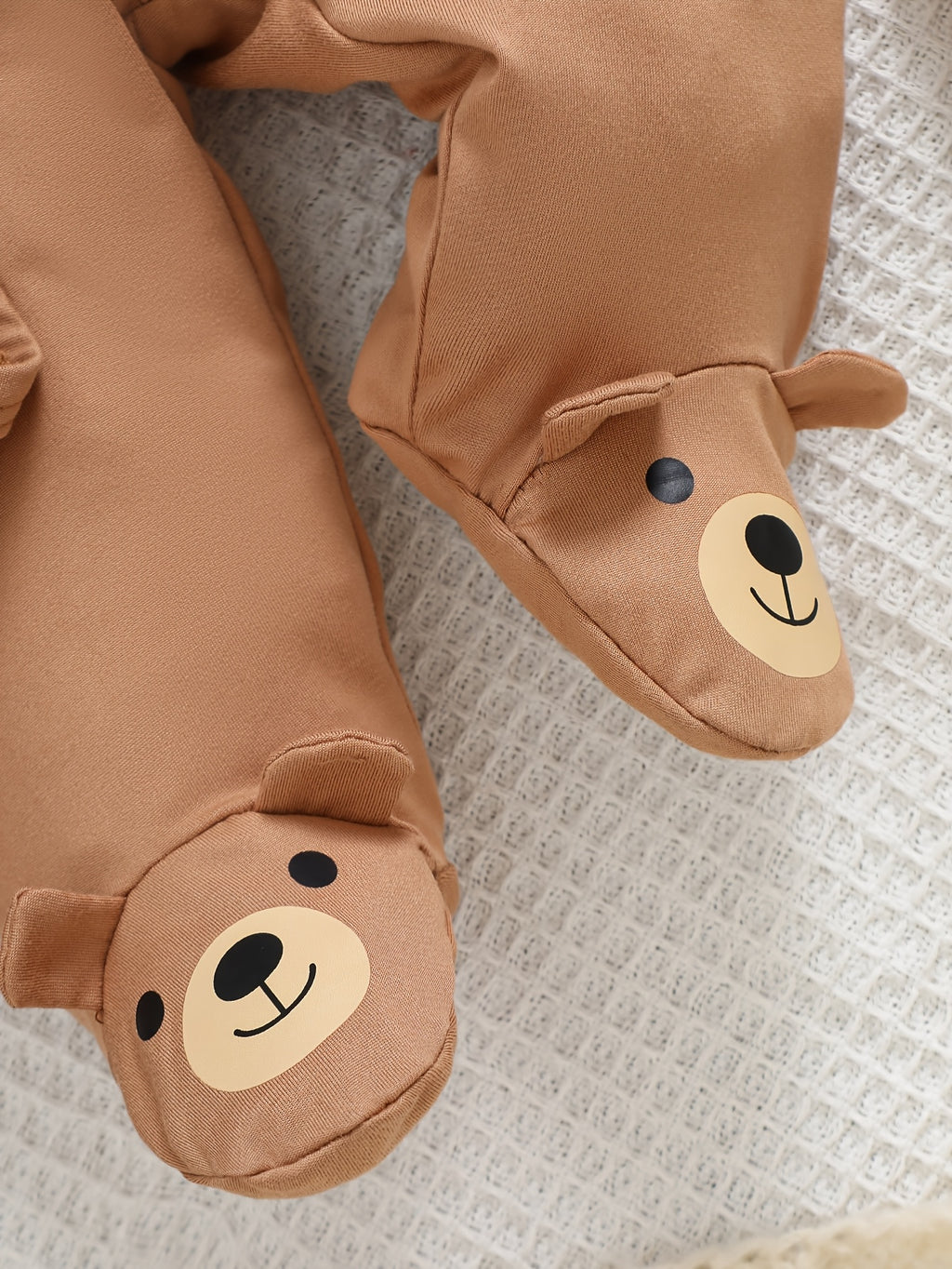 Ensemble Bébé Ours Mignon, Combinaison à Manches Longues — Monptitlou