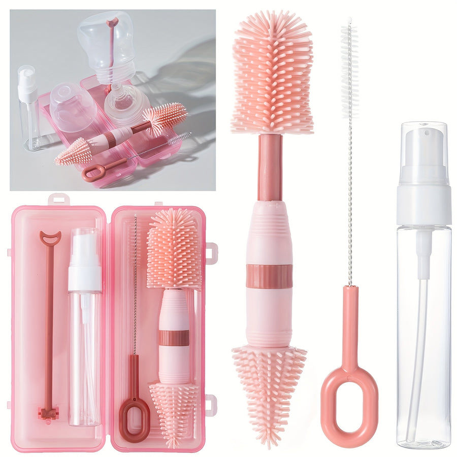 Brosses à bouteilles portables avec étui — Monptitlou