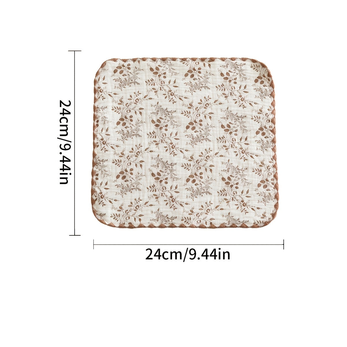 Serviettes, 23.98 X 23.98 cm, Tissu Doux et Confortable — Monptitlou Image