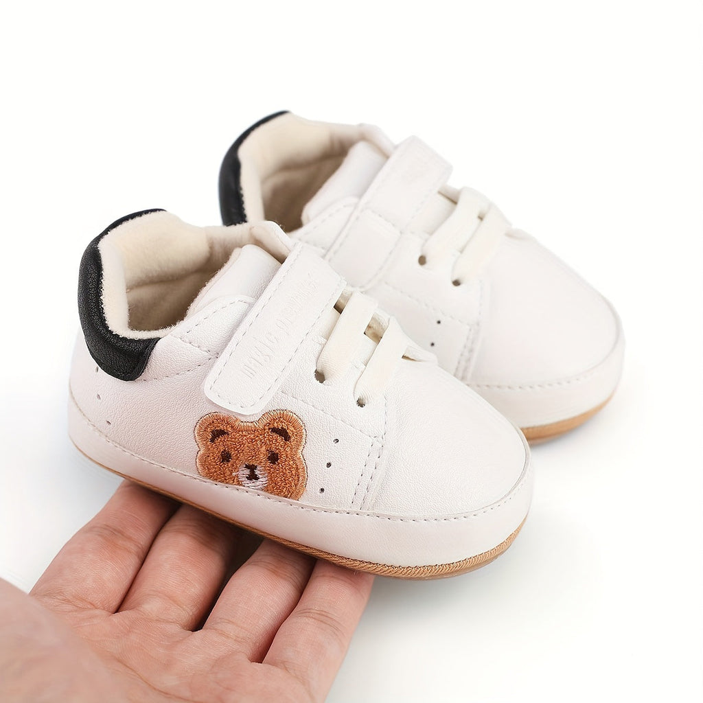 Paire de chaussures de sport bébé motif ours cartoon pour garçons et — Monptitlou