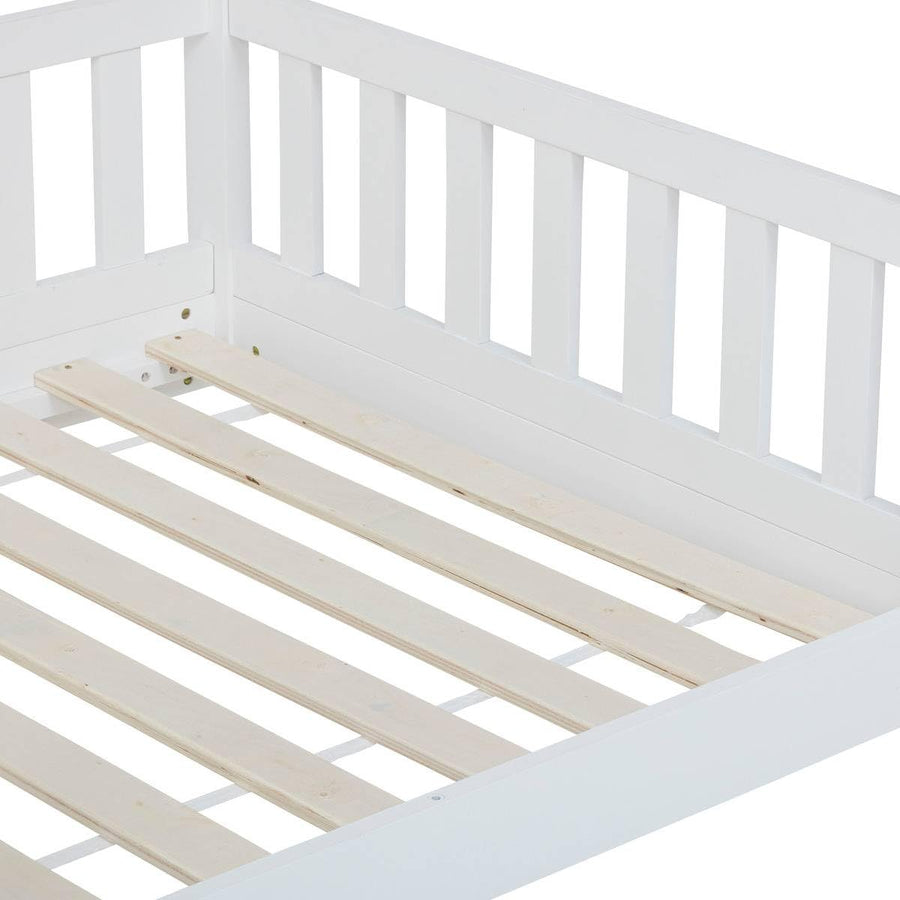 Lit cabane en bois pour enfant, 80 x 160 cm — Monptitlou