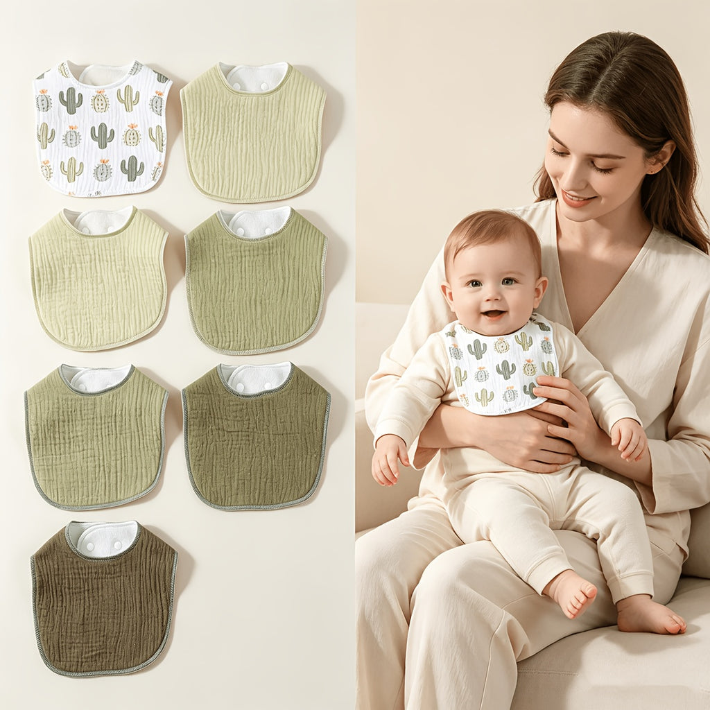 Bavoirs en pur coton pour enfants — Monptitlou
