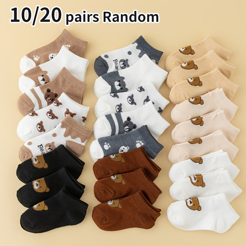 [Chaussettes ours mignonnes] Chaussettes Mignonnes Ours Aléatoires — Monptitlou